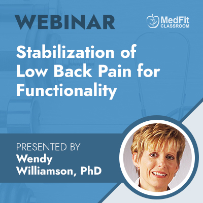 2/27/24 Webinar | Stabilization of Low Back Pain for Functionality