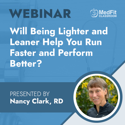 7/16/24 Webinar | Will Being Lighter and Leaner Help You Run Faster and Perform Better?