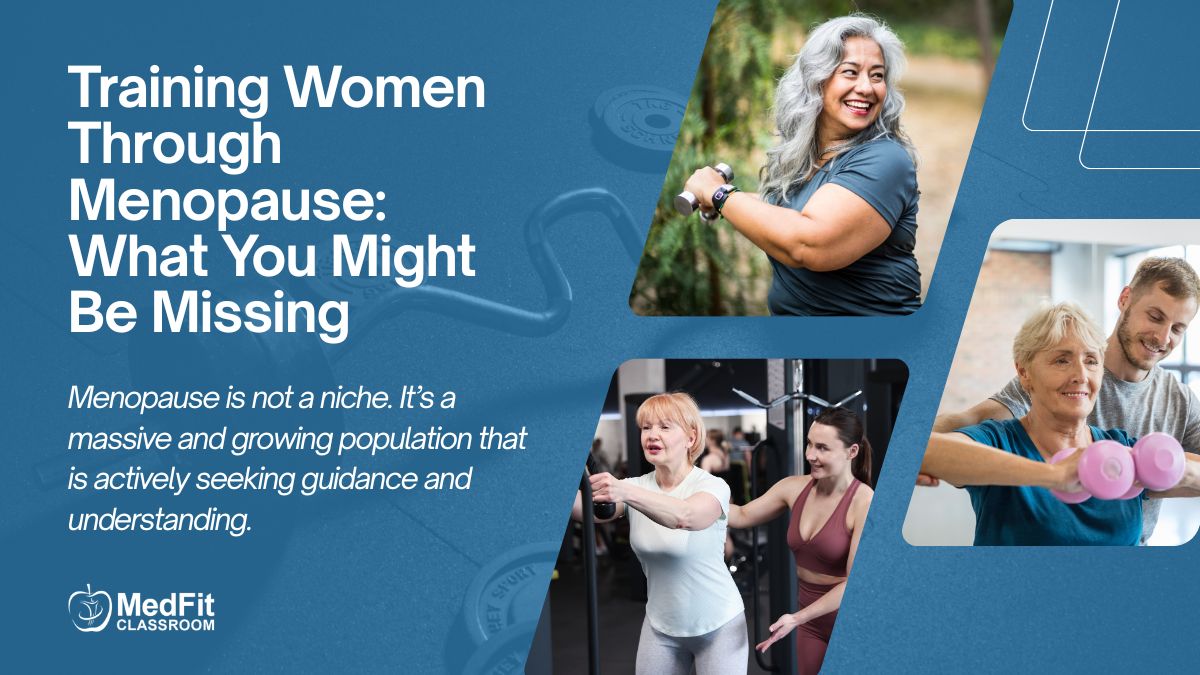 Read more about the article Training Women Through Menopause: What You Might Be Missing