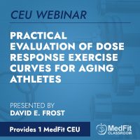 Practical Evaluation of Dose Response Exercise Curves for Aging Athletes